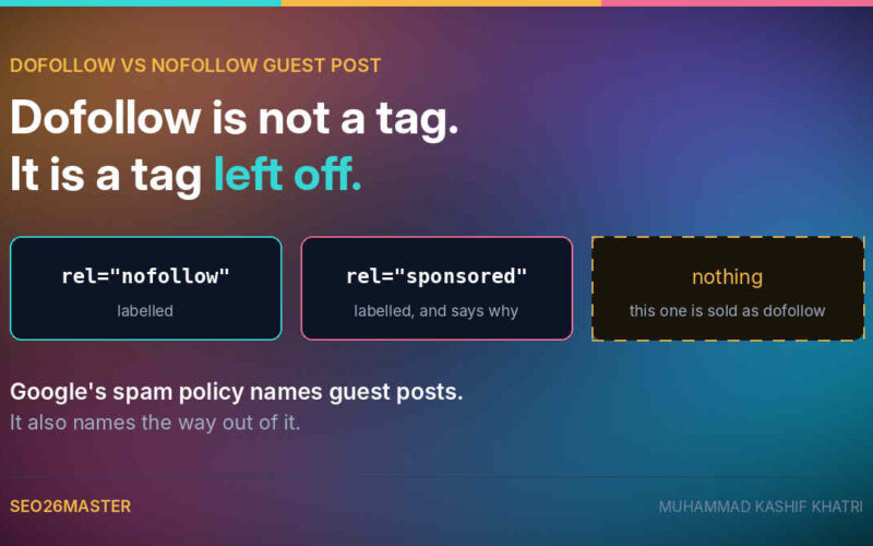 Google spam policy quote naming guest posts in the dofollow vs nofollow guest post debate