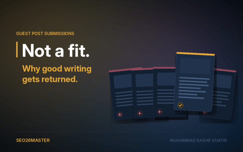 Five submitted articles, four marked returned and one accepted